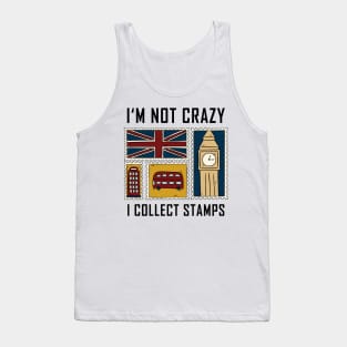 Stamp collecting Tank Top
